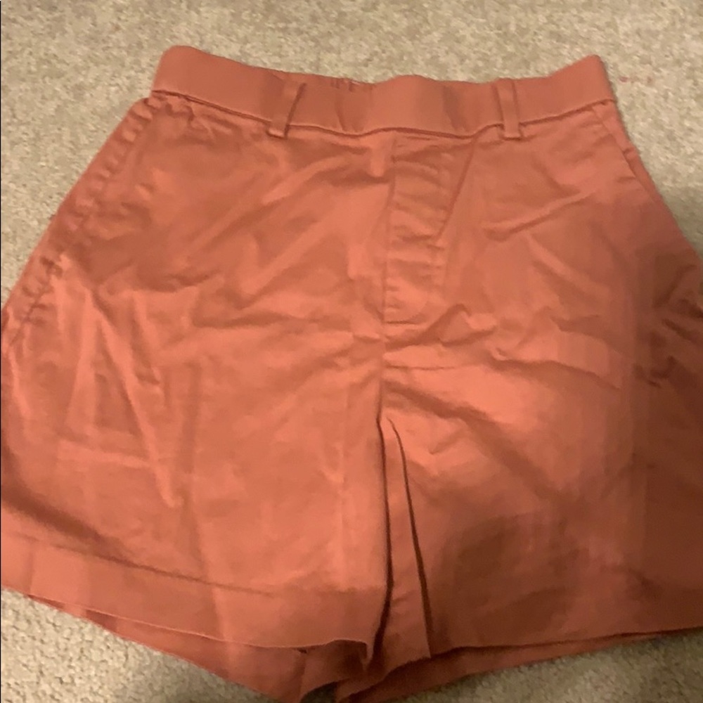 Pink high waisted shorts